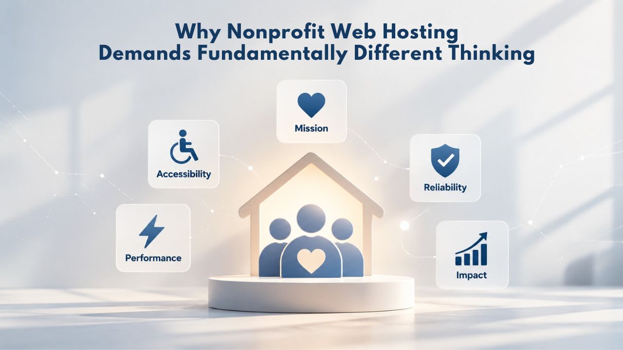 Why Nonprofit Web Hosting Demands Fundamentally Different Thinking 