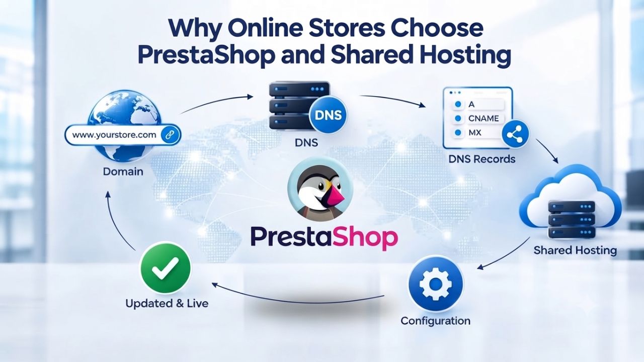 Why Online Stores Choose PrestaShop and Shared Hosting