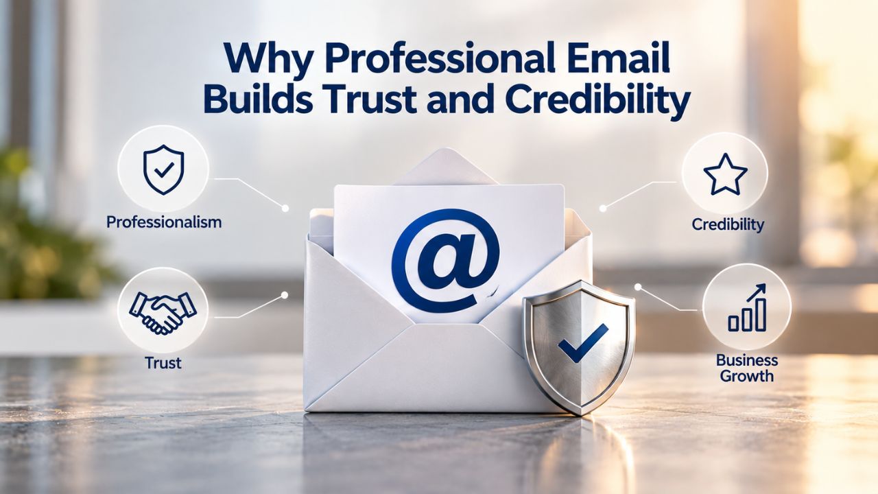 Why Professional Email Builds Trust and Credibility 