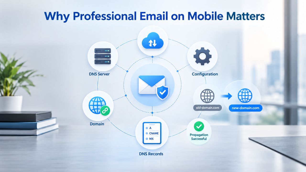Why Professional Email on Mobile Matters