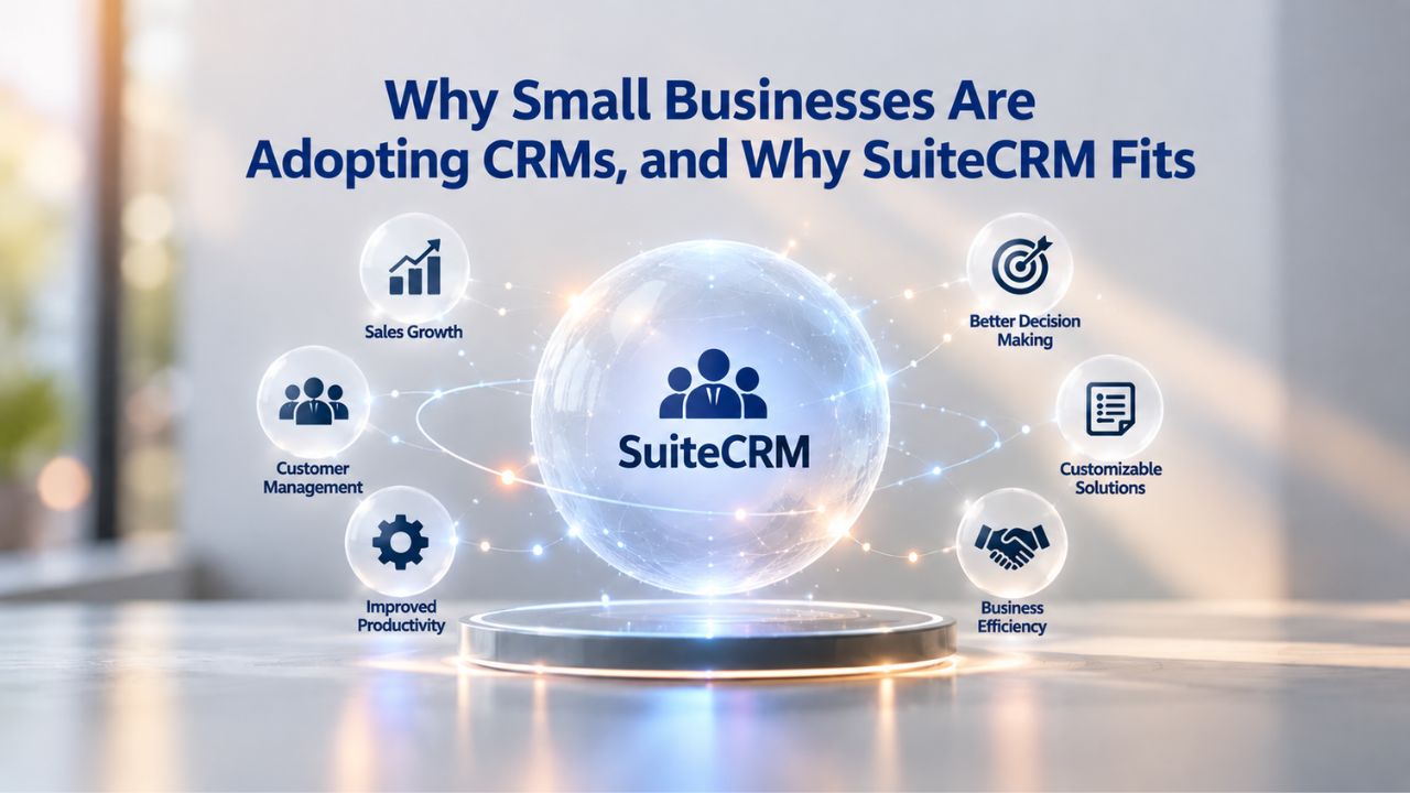 Why Small Businesses Are Adopting CRMs, and Why SuiteCRM Fits Why Small Businesses Are Adopting CRMs, and Why SuiteCRM Fits