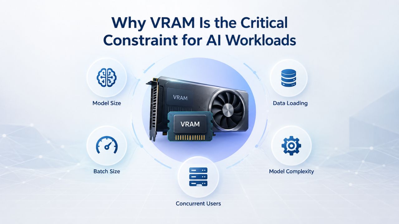 Why VRAM Is the Critical Constraint for AI Workloads