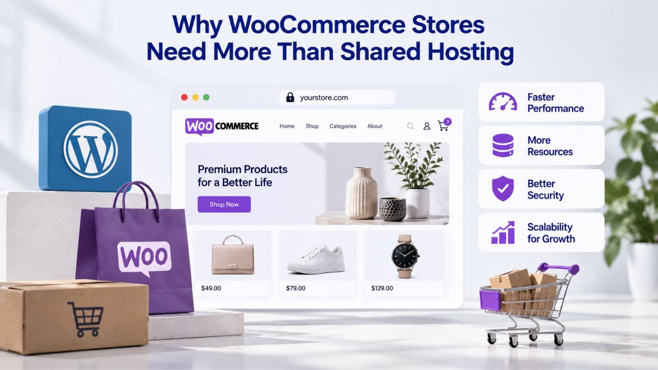Why WooCommerce Stores Need More Than Shared Hosting 