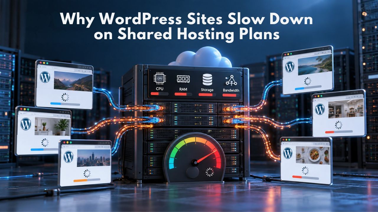 Why WordPress Sites Slow Down on Shared Hosting Plans