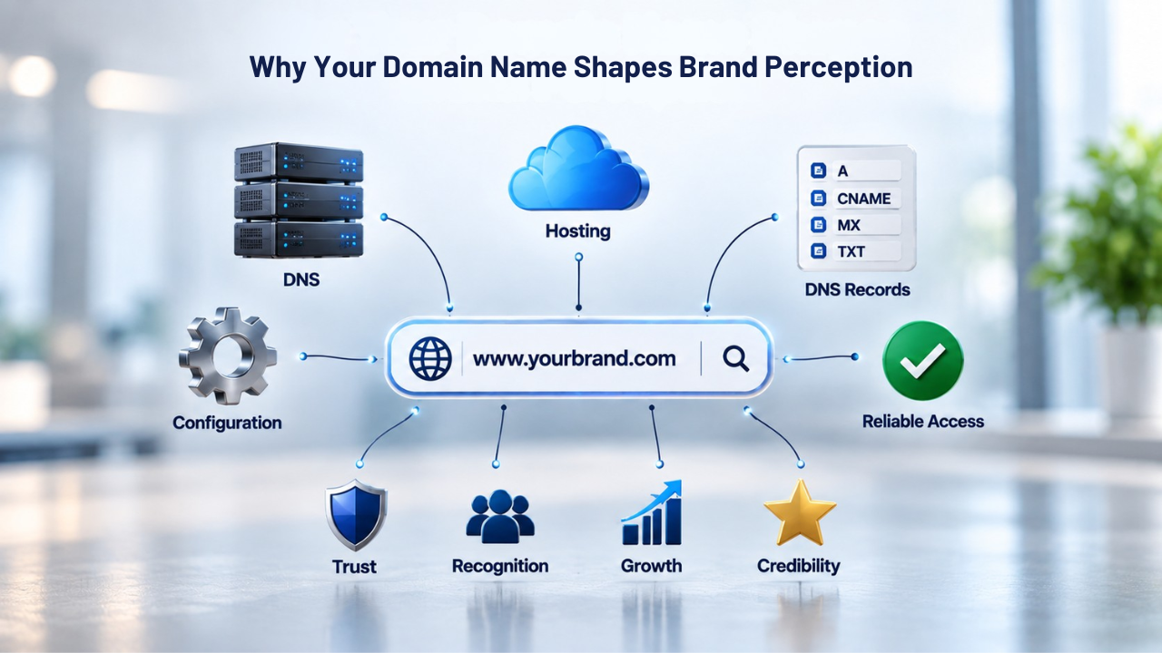 Why Your Domain Name Shapes Brand Perception Why Your Domain Name Shapes Brand Perception