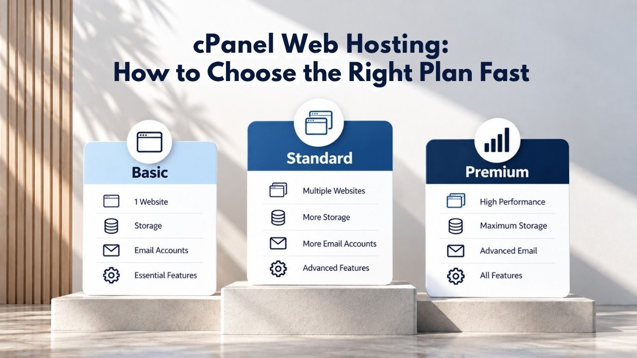 cPanel Web Hosting: How to Choose the Right Plan Fast