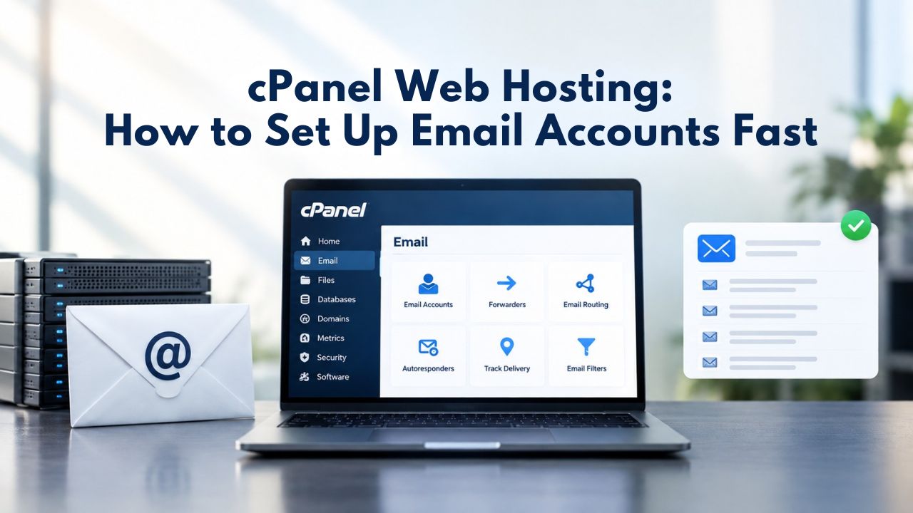 cPanel Web Hosting: How to Set Up Email Accounts Fast