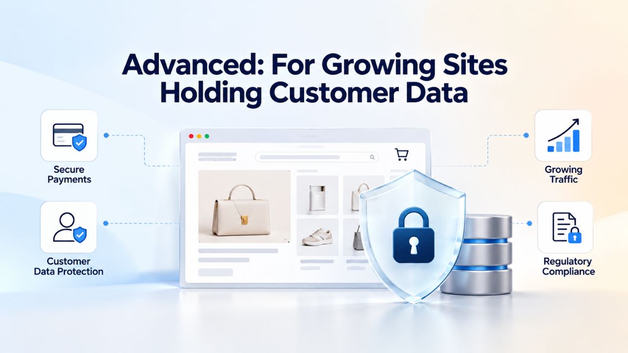 Advanced: For Growing Sites Holding Customer Data