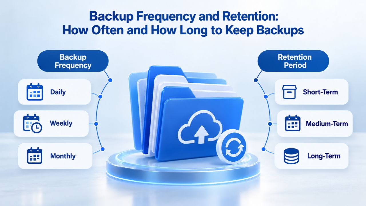 Backup Frequency and Retention: How Often and How Long to Keep Backups