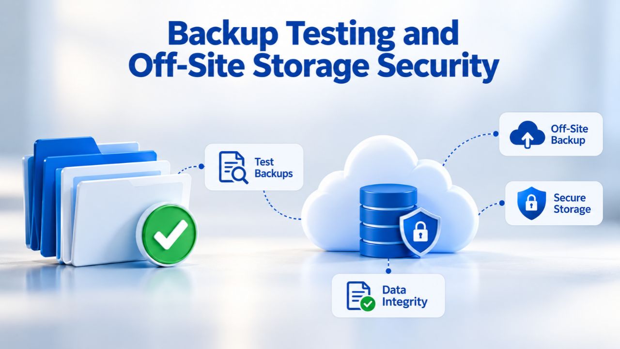Backup Testing and Off-Site Storage Security Backup Testing and Off-Site Storage Security