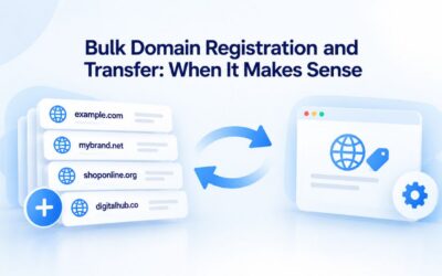 Bulk Domain Registration and Transfer: When It Makes Sense