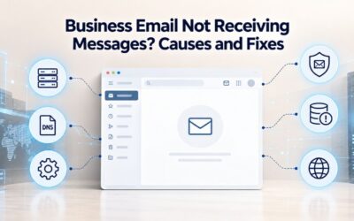 Business Email Not Receiving Messages? Causes and Fixes