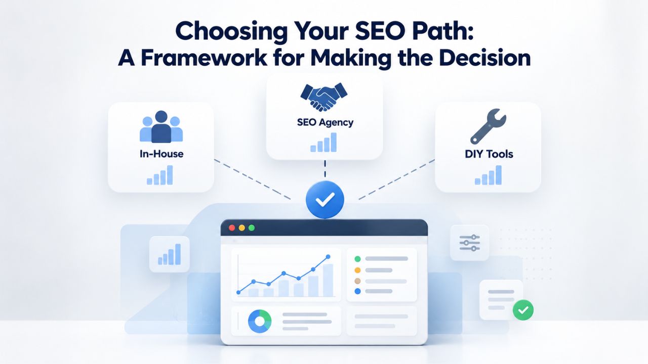 Choosing Your SEO Path: A Framework for Making the Decision Choosing Your SEO Path: A Framework for Making the Decision