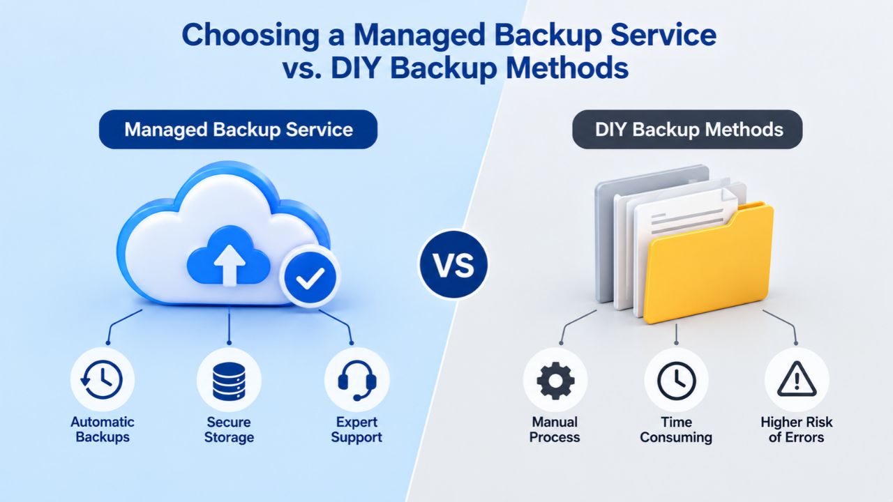 Choosing a Managed Backup Service vs. DIY Backup Methods
