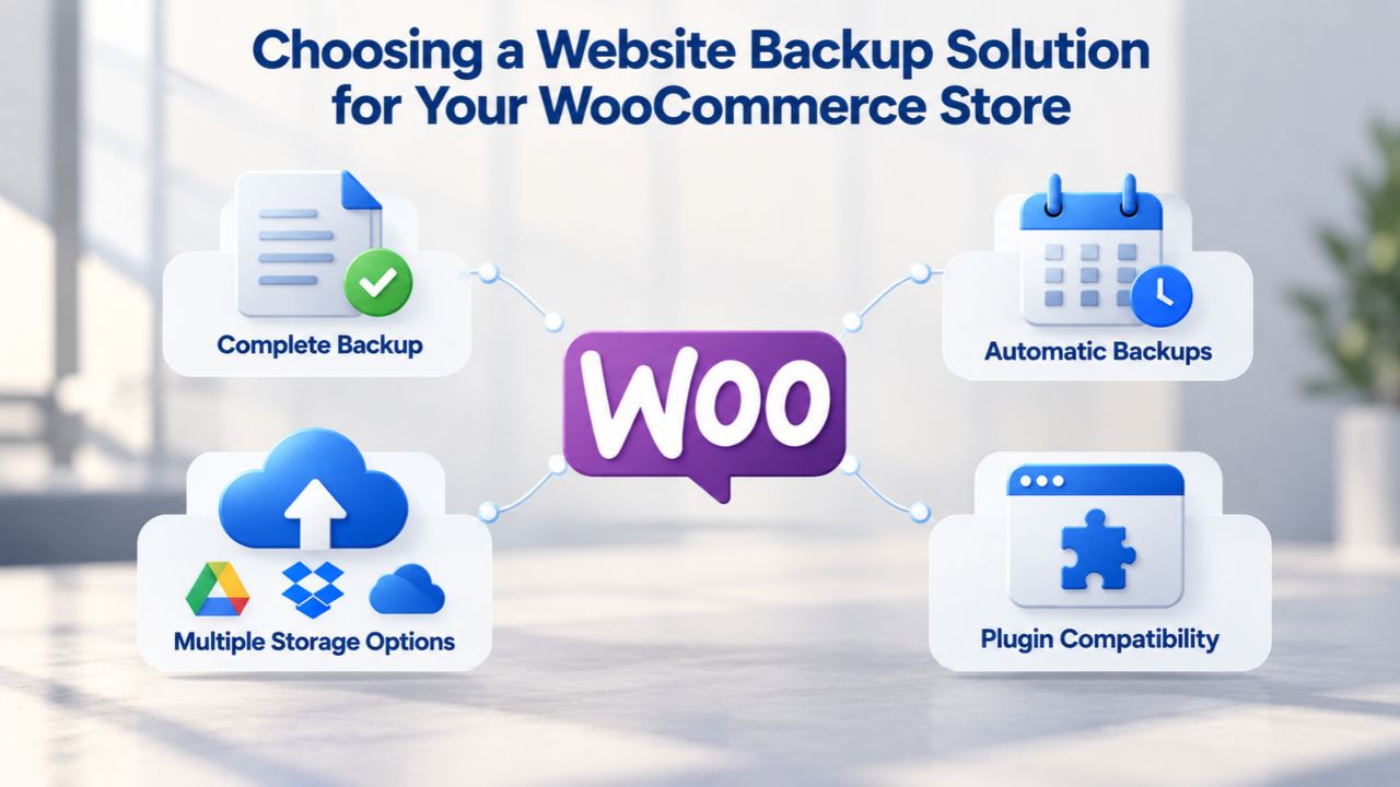 
Choosing a Website Backup Solution for Your WooCommerce Store