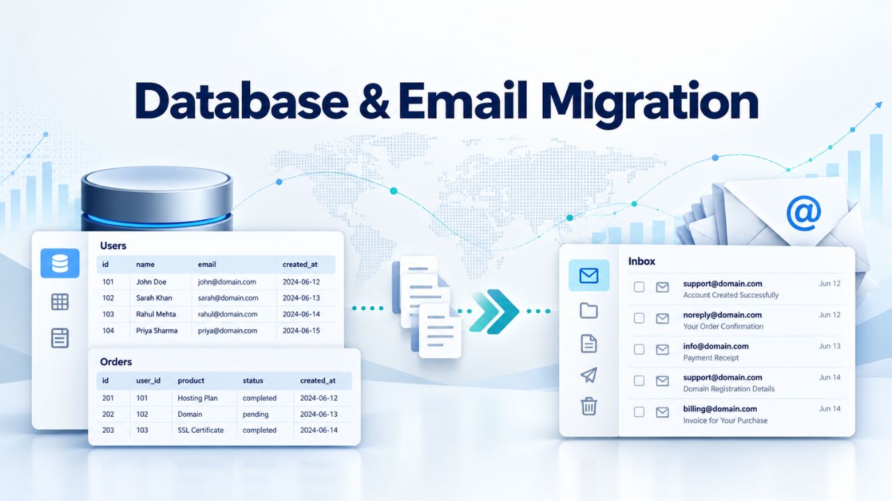 Database & Email Migration