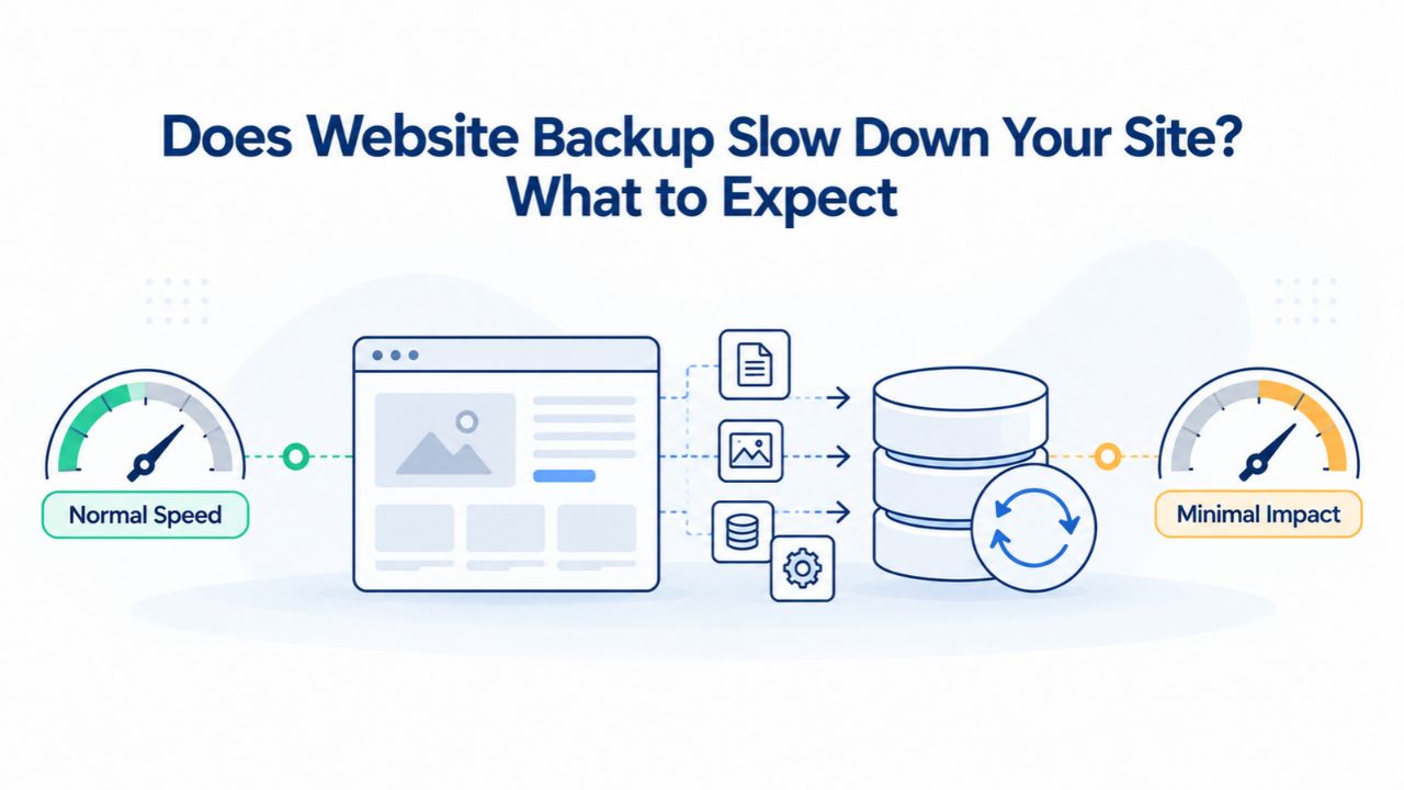 Does Website Backup Slow Down Your Site_ What to Expect Does Website Backup Slow Down Your Site? What to Expect