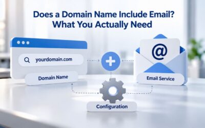 Does a Domain Name Include Email? What You Actually Need