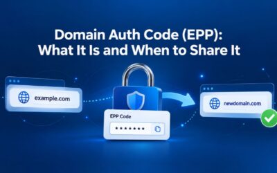 Domain Auth Code (EPP): What It Is and When to Share It