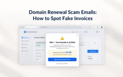 Domain Renewal Scam Emails: How to Spot Fake Invoices