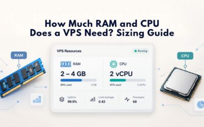 How Much RAM and CPU Does a VPS Need? Sizing Guide