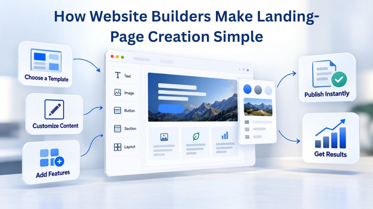 How Website Builders Make Landing-Page Creation Simple How Website Builders Make Landing-Page Creation Simple