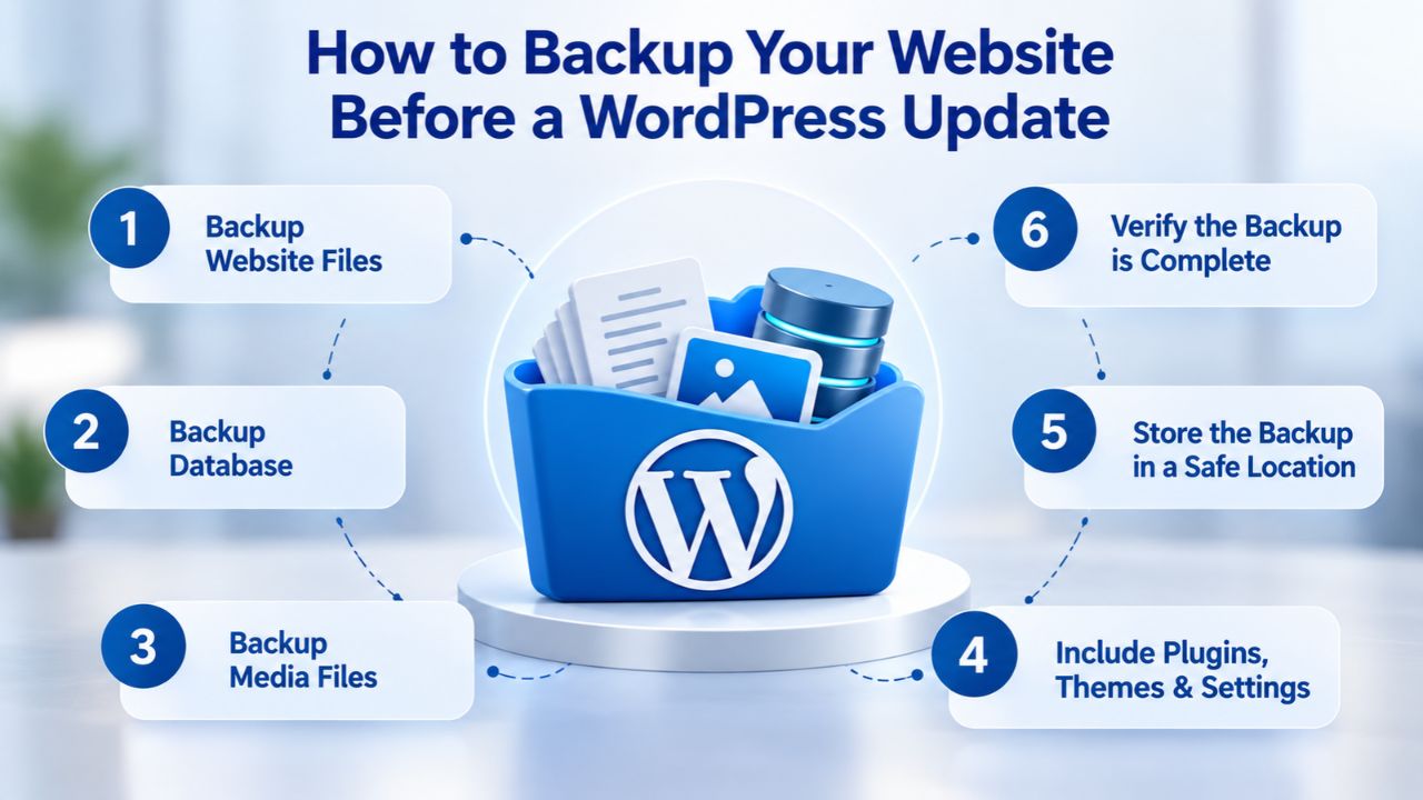 How to Backup Your Website Before a WordPress Update