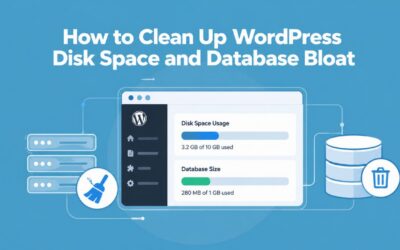 How to Clean Up WordPress Disk Space and Database Bloat