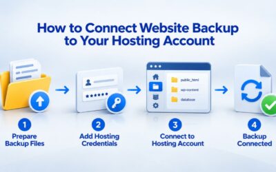 How to Connect Website Backup to Your Hosting Account