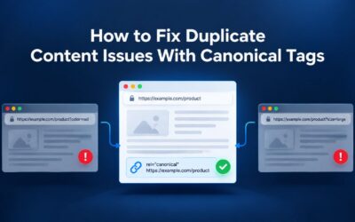 How to Fix Duplicate Content Issues With Canonical Tags