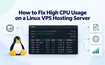 How to Fix High CPU Usage on a Linux VPS Hosting Server