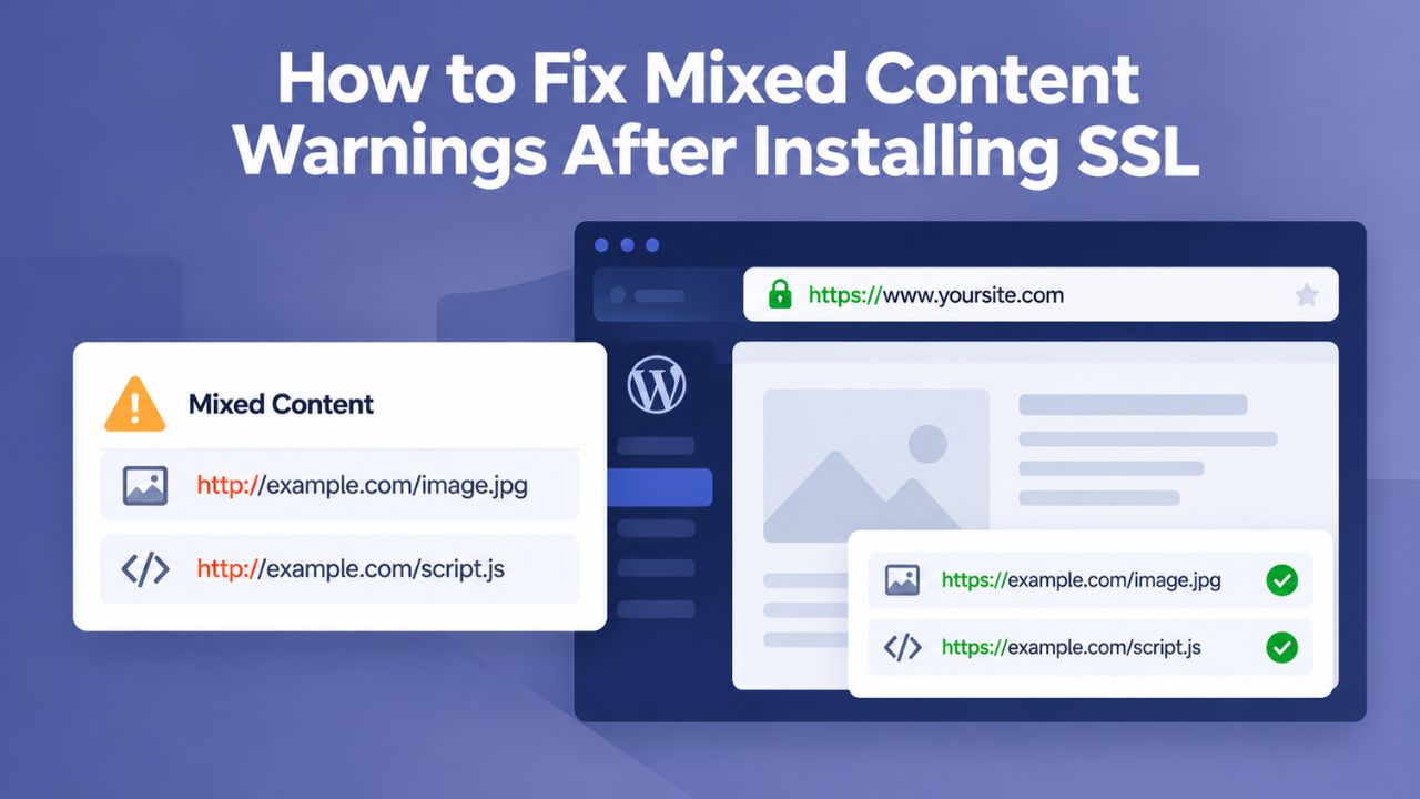 How to Fix Mixed Content Warnings After Installing SSL How to Fix Mixed Content Warnings After Installing SSL