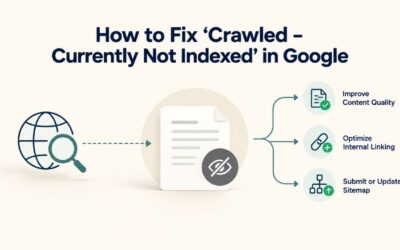 How to Fix ‘Crawled – Currently Not Indexed’ in Google