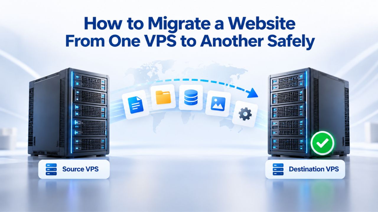 How to Migrate a Website From One VPS to Another Safely