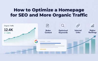 How to Optimize a Homepage for SEO and More Organic Traffic