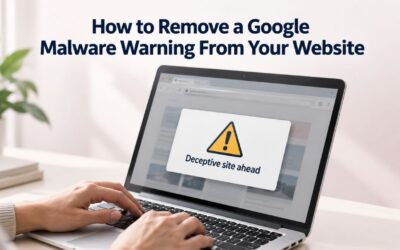 How to Remove a Google Malware Warning From Your Website