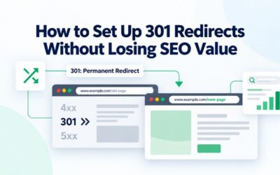 How to Set Up 301 Redirects Without Losing SEO Value