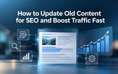 How to Update Old Content for SEO and Boost Traffic Fast