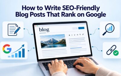 How to Write SEO-Friendly Blog Posts That Rank on Google