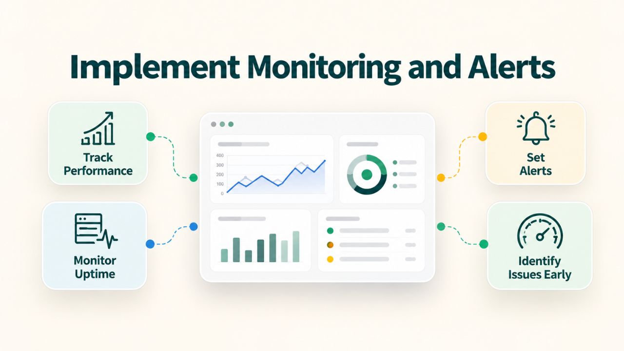 Implement Monitoring and Alerts Implement Monitoring and Alerts
