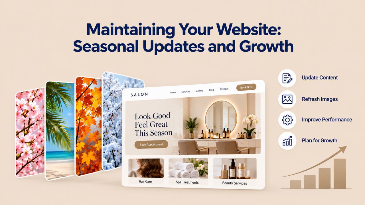 Maintaining Your Website: Seasonal Updates and Growth