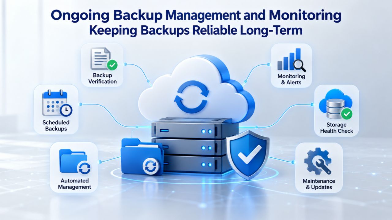 Ongoing Backup Management and Monitoring: Keeping Backups Reliable Long-Term Ongoing Backup Management and Monitoring: Keeping Backups Reliable Long-Term