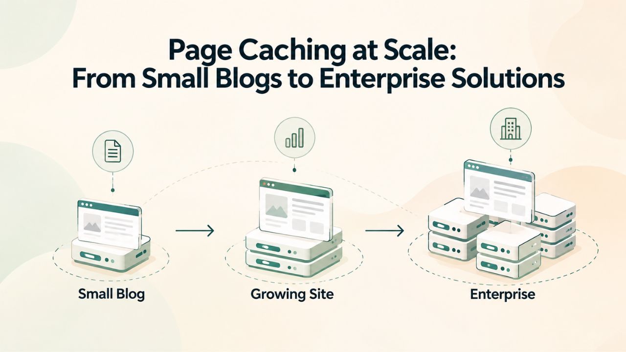 Page Caching at Scale: From Small Blogs to Enterprise Solutions Page Caching at Scale: From Small Blogs to Enterprise Solutions