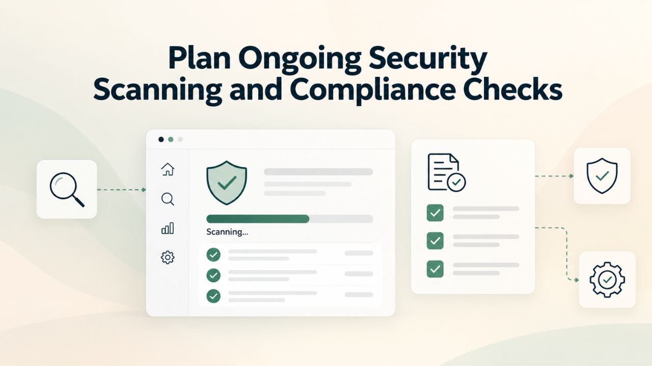 Plan Ongoing Security Scanning and Compliance Checks Plan Ongoing Security Scanning and Compliance Checks