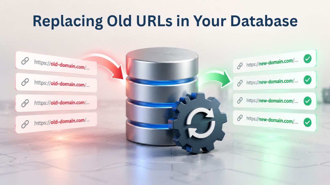 Replacing Old URLs in Your Database Replacing Old URLs in Your Database