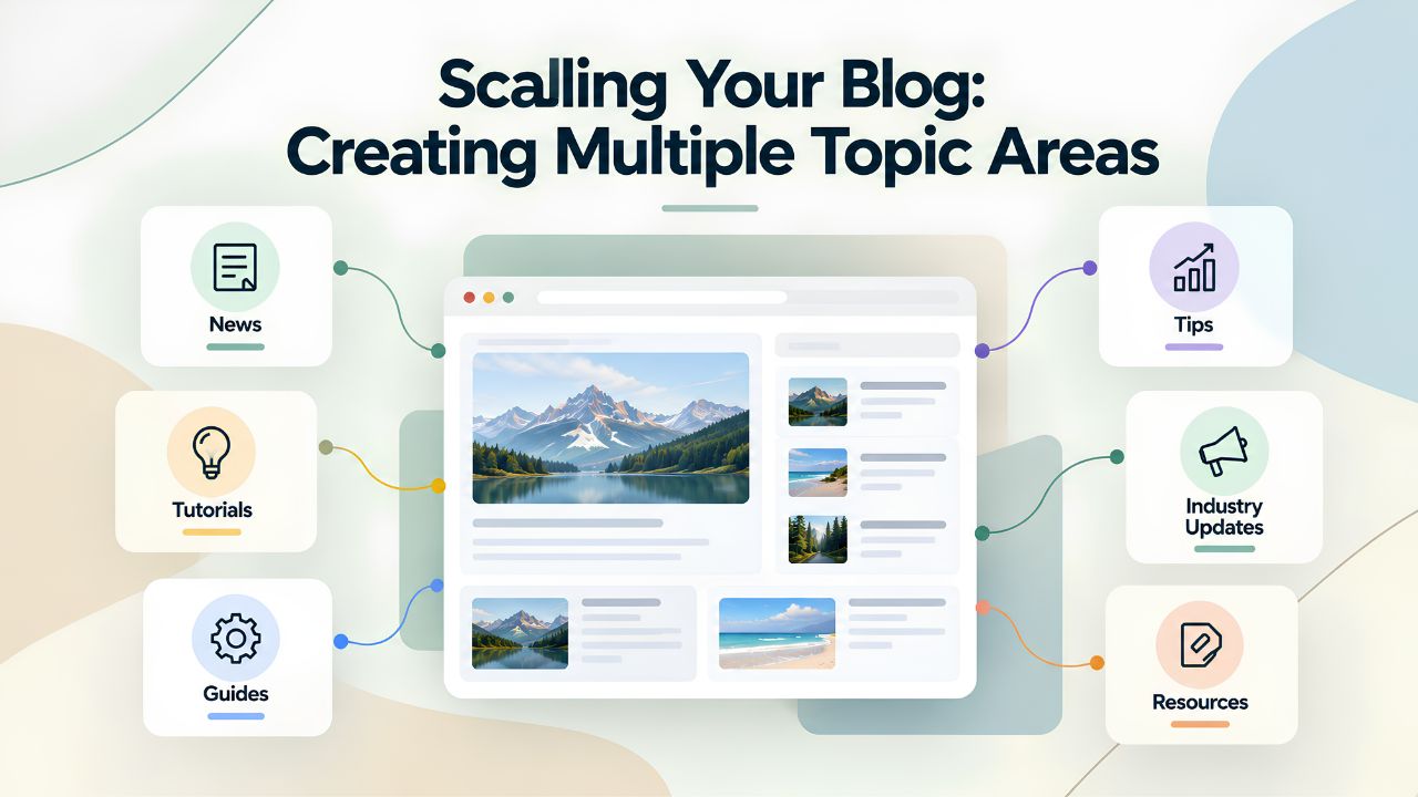 Scaling Your Blog: Creating Multiple Topic Areas Scaling Your Blog: Creating Multiple Topic Areas