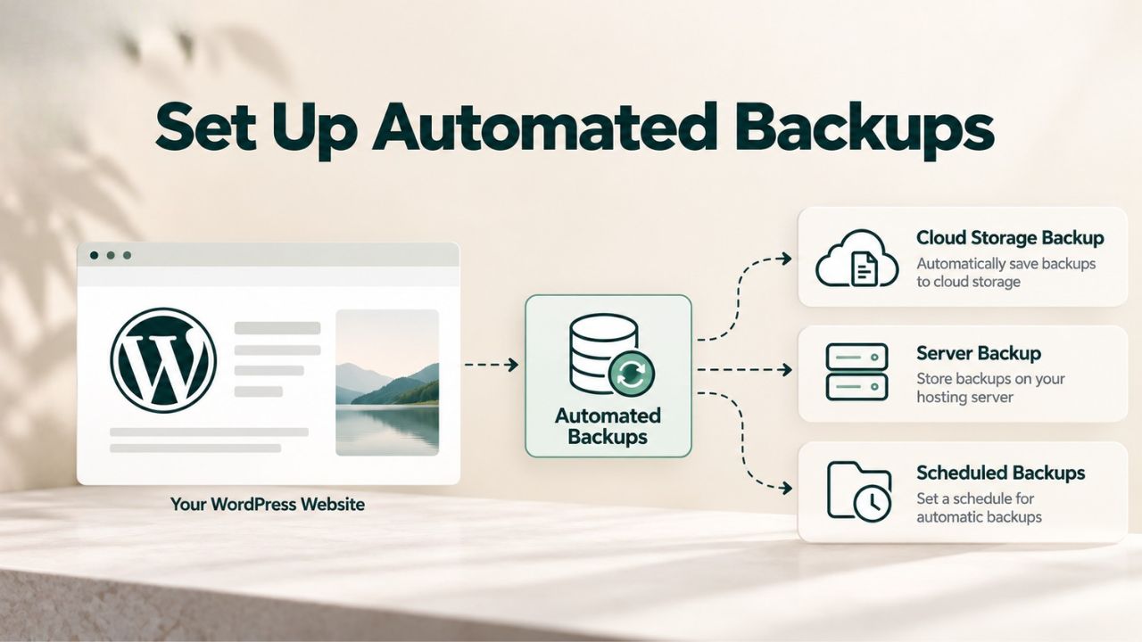Set Up Automated Backups Set Up Automated Backups