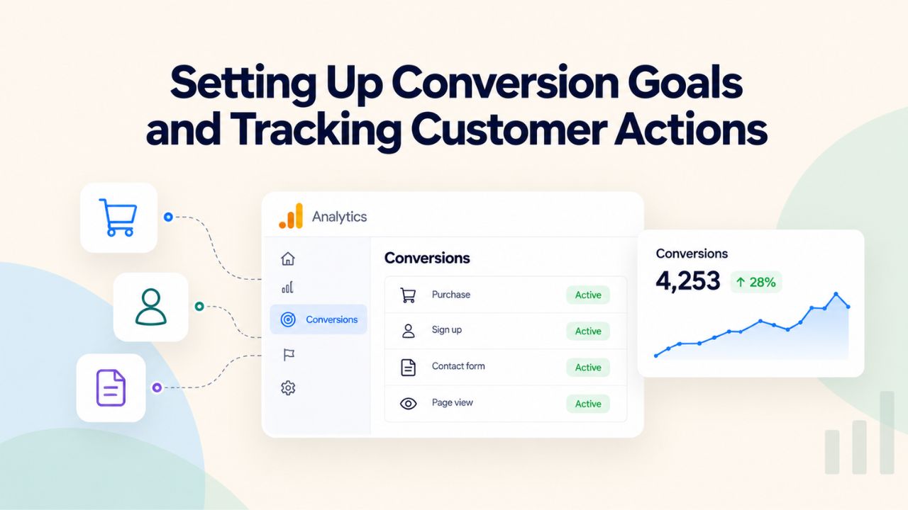 Setting Up Conversion Goals and Tracking Customer Actions
