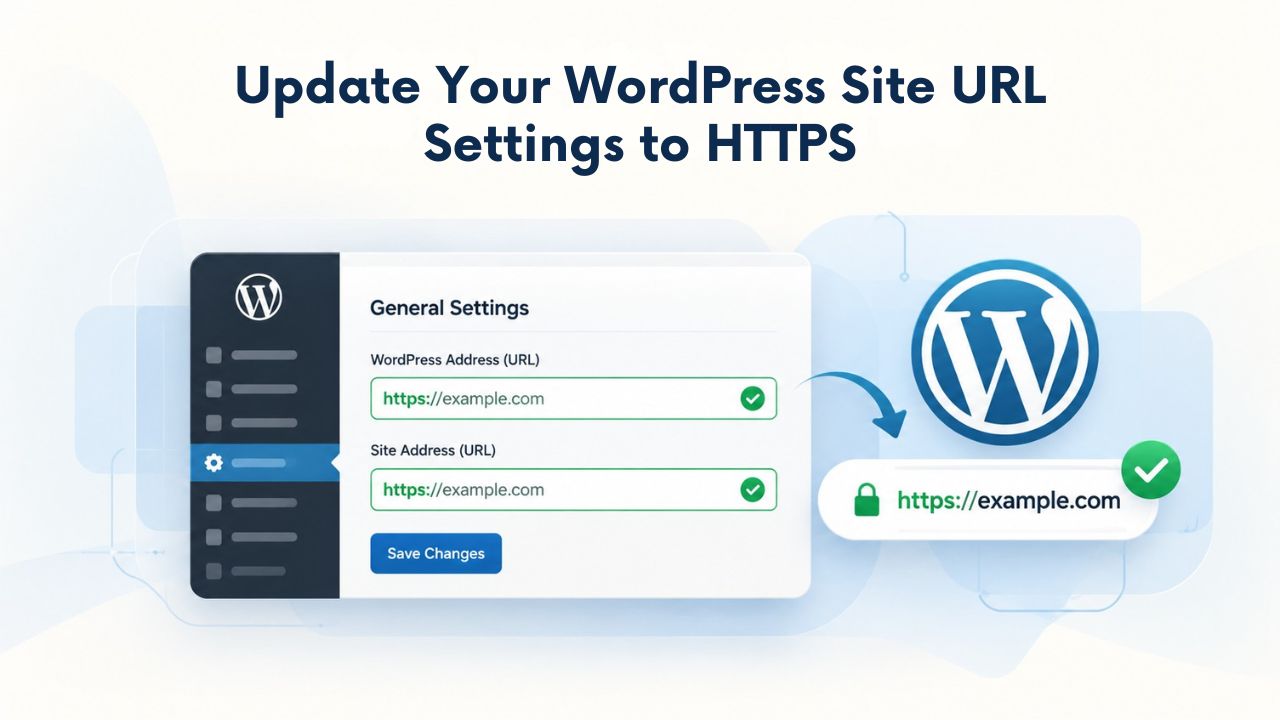 Step One: Update Your WordPress Site URL Settings to HTTPS Step One: Update Your WordPress Site URL Settings to HTTPS