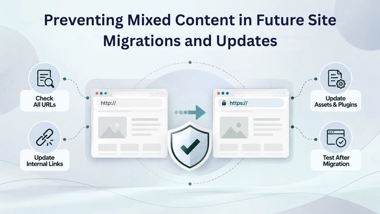 Step Seven: Preventing Mixed Content in Future Site Migrations and Updates Step Seven: Preventing Mixed Content in Future Site Migrations and Updates